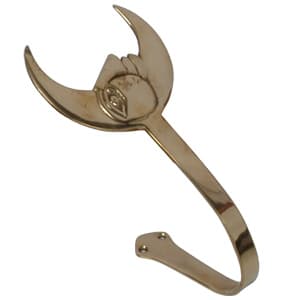 Curtain Hardware-Curtain Holdbacks-Curtain Holdback - HalfMoon